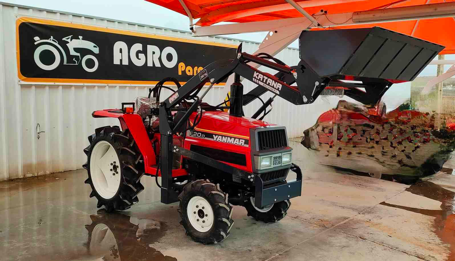 Minitractor Yanmar F20