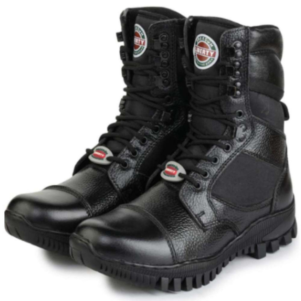 Thumbnail: LIBERTY Freedom SOLDIER-01 DMS Casual Black Defence Military Boot