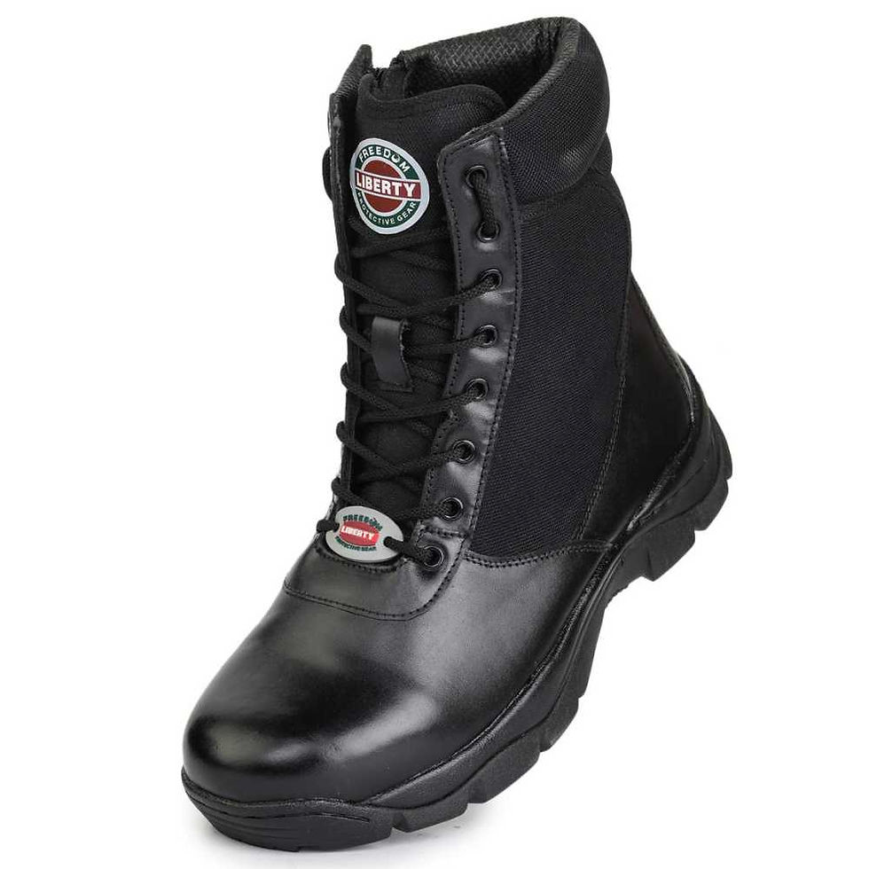 Thumbnail: LIBERTY Freedom PARACOM-2 DMS Casual Black Defence DMS Boot with ZIP