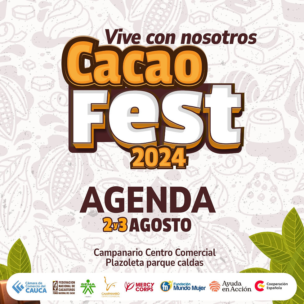Evento Cacao Fest 2024- Popayán