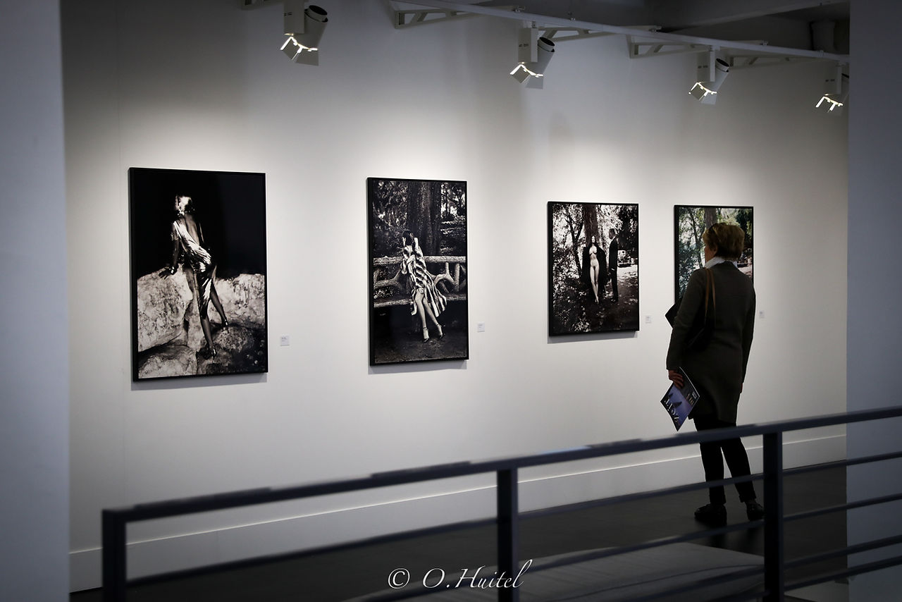 Exposition 'Helmut Newton Icônes',Musée de la photographie Charles Nègre, Nice. Photo © Olivier Huitel.