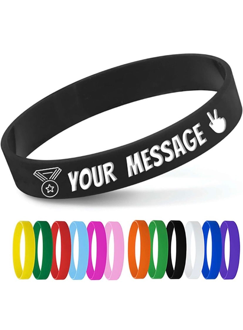 Customized Silicone Bracelets