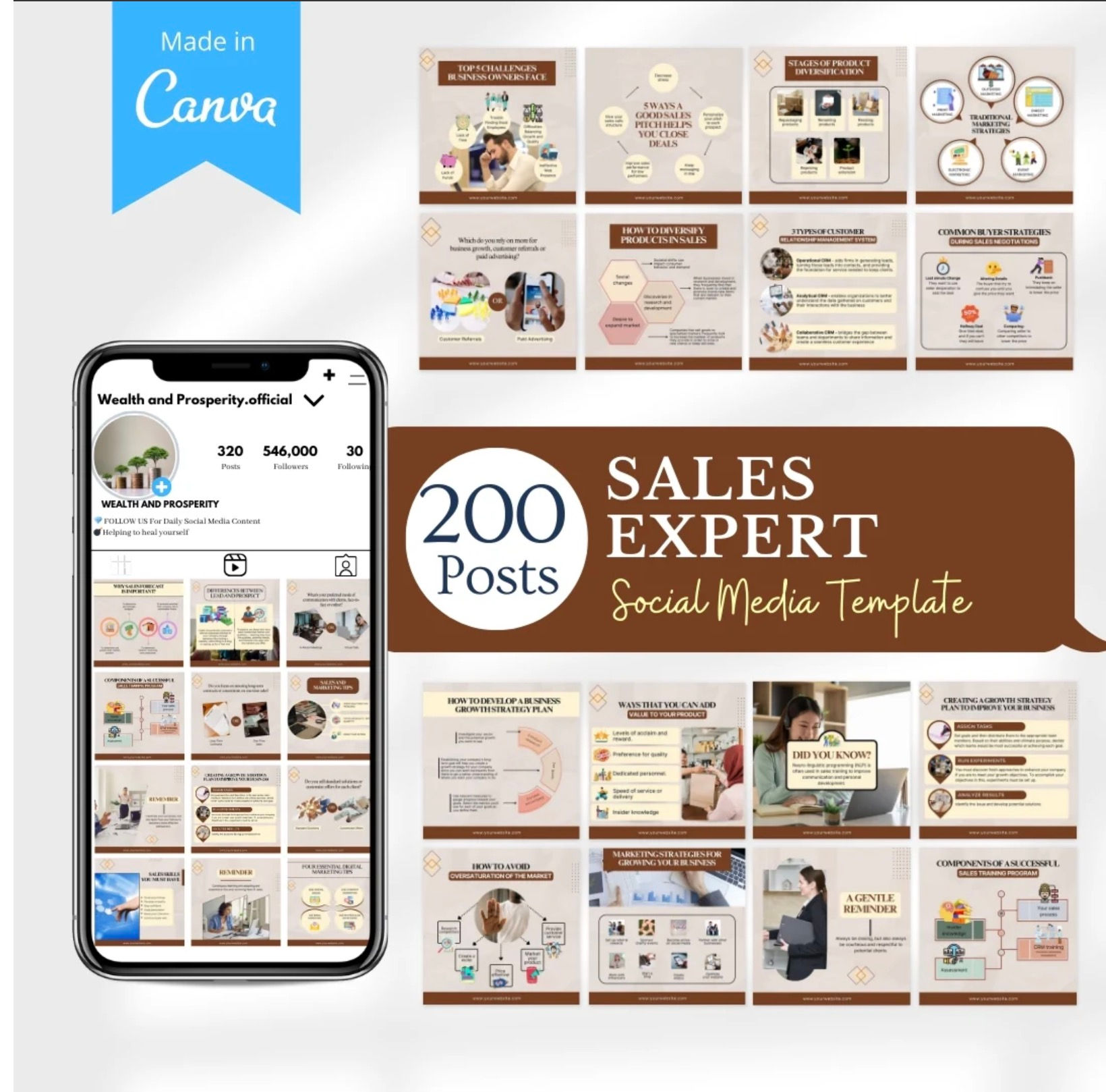 200 Sales Expert Templates