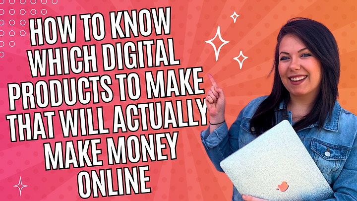 amy jo and the text how to know which digital products to make that will actually make money online