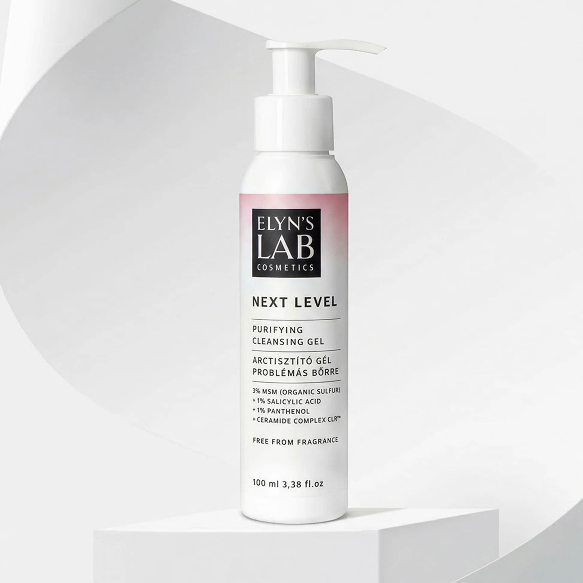 Почистващ гел за акнеична и проблемна кожа (Next Level Gel) ELYN'S LAB