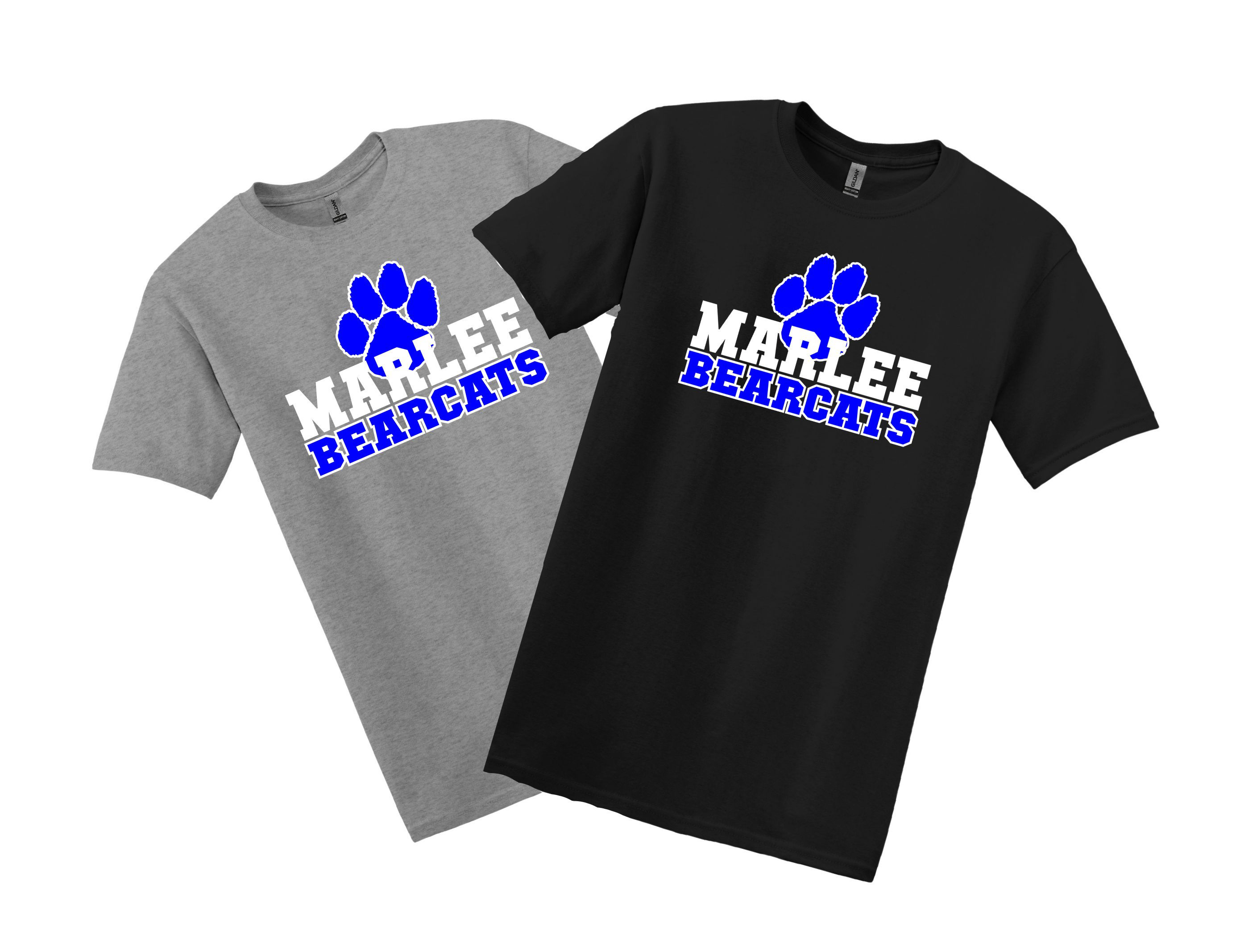 MarLee  Black and Grey Tshirt 2 Color Logo