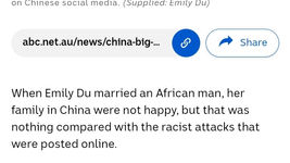 The Irony of Chinese Bigotry