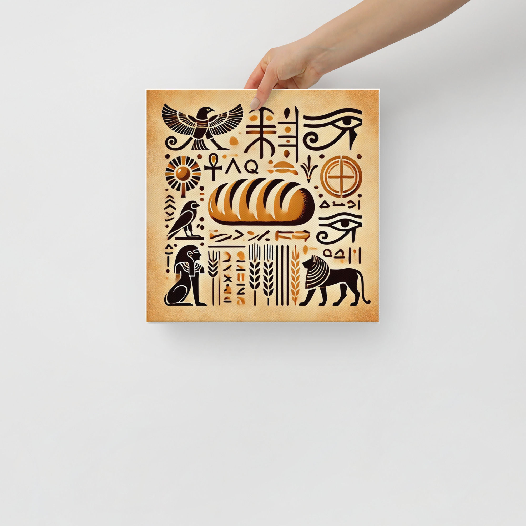 "Aq" – Bread Print