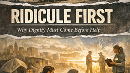 Before Society Offers Support,   It Often Denies Dignity