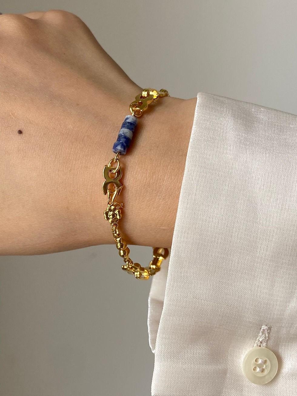 Thumbnail: Bleu | Bracelet | Natural stone