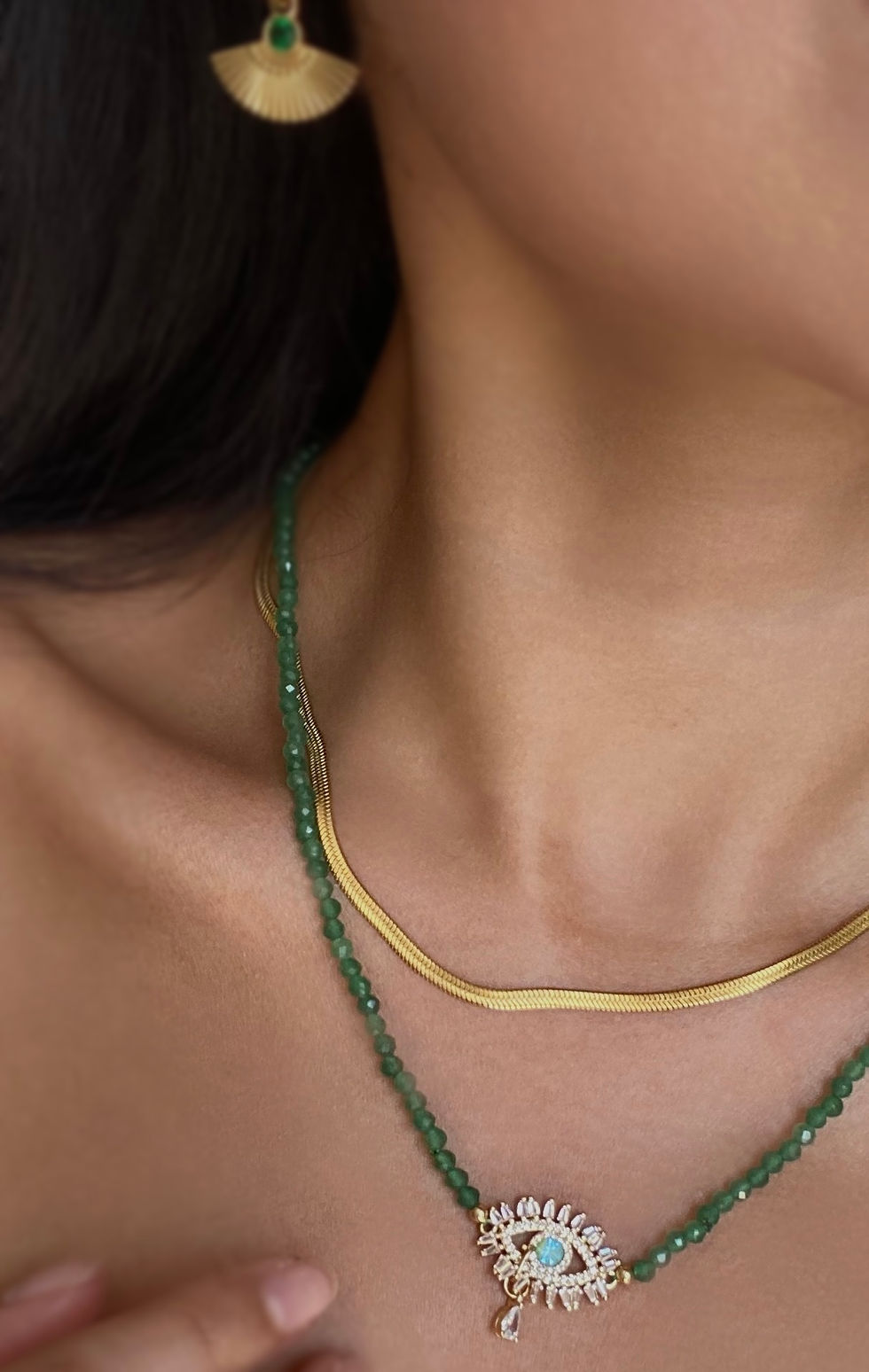 縮圖：Devil’s eye｜蘇聯鑽｜東陵石｜設計款