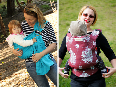 Ring sling versus Soft-structured carrier - how are they different?