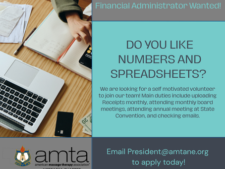 Calling all finance gurus with a passion for massage therapy!