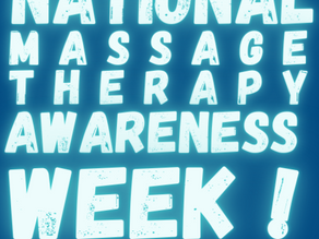 AMTA-NE celebrates National Massage Therapy Awareness Week by hosting 4 unique Virtual events.
