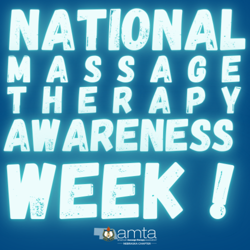 AMTANE celebrates National Massage Therapy Awareness Week by hosting 4