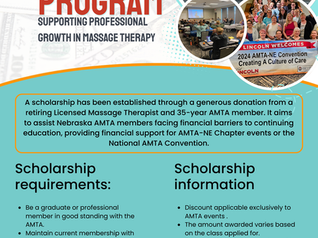 AMTA-NE SCHOLARSHIP PROGRAM
