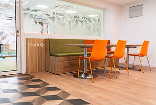 Mobilier intégré sur mesure réalisé dans le cadre d’un projet d’architecture intérieure
