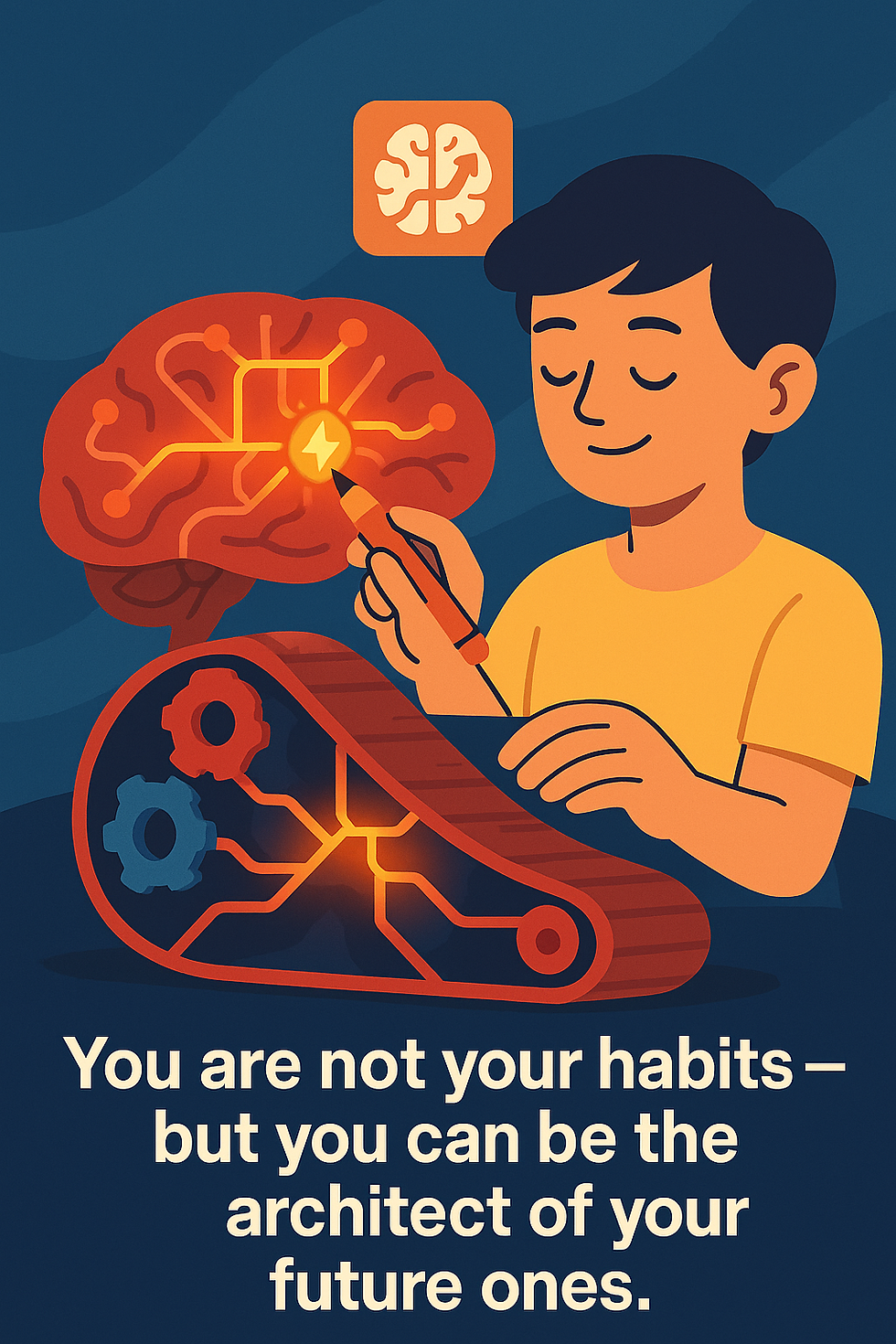 Autonomia sobre os próprios hábitos - Você não é os seus hábitos, mas pode ser o arquiteto dos seus hábitos futuros