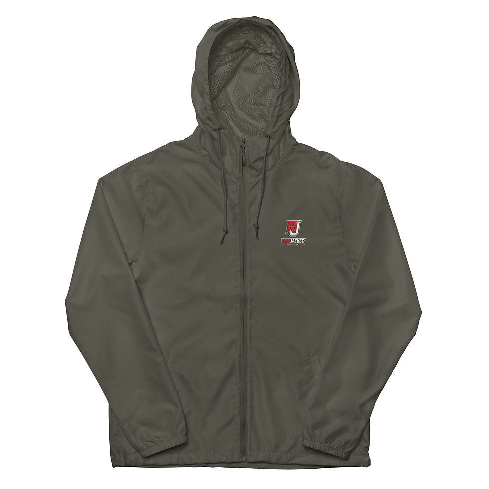 Thumbnail: Red Jacket Collection - Unisex lightweight zip up windbreaker - Izzy Produx