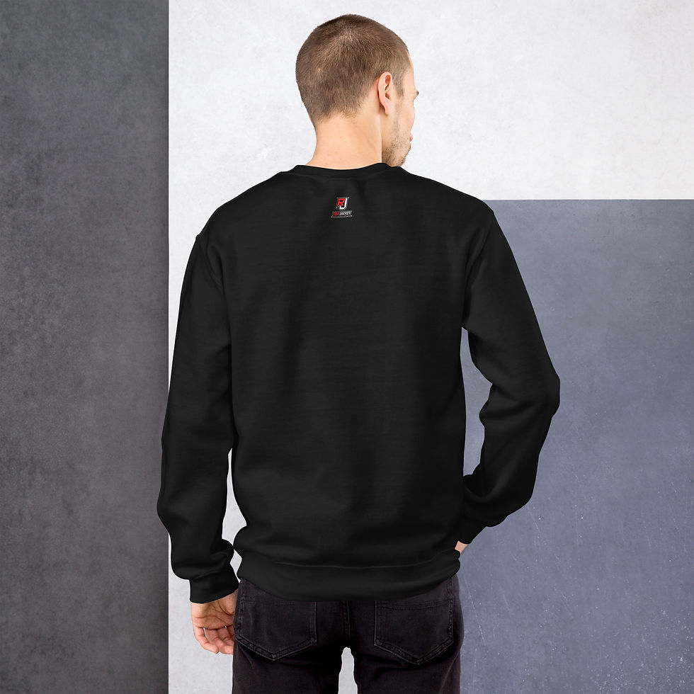 Thumbnail: Red Jacket Unisex Sweatshirt - Izzy Produx
