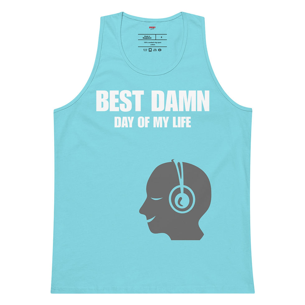 Thumbnail: Best Day Men’s premium tank top - Izzy Produx
