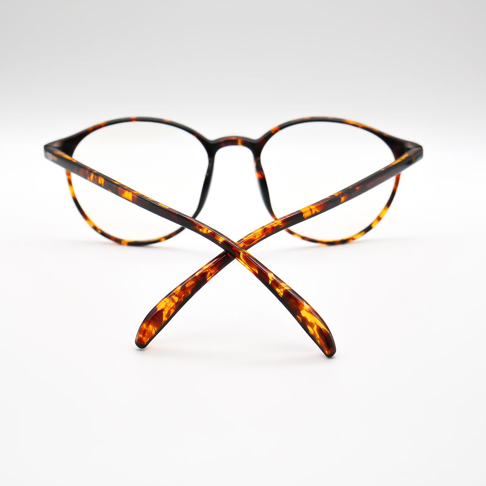 Thumbnail: Leopard Retro Trendy Fashion Blue Light Blocking Gaming Computer Glasses