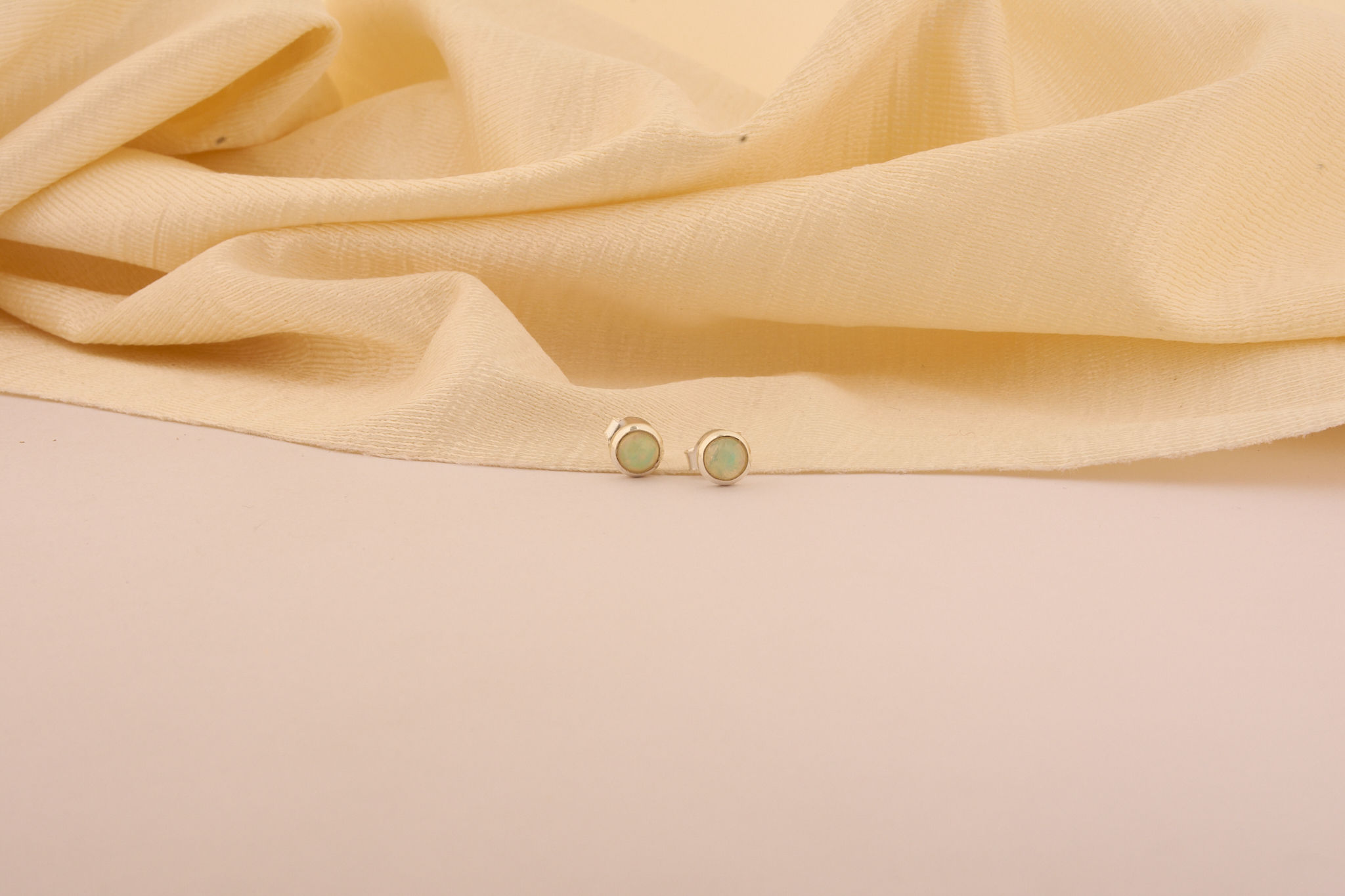 Opal Ear Studs