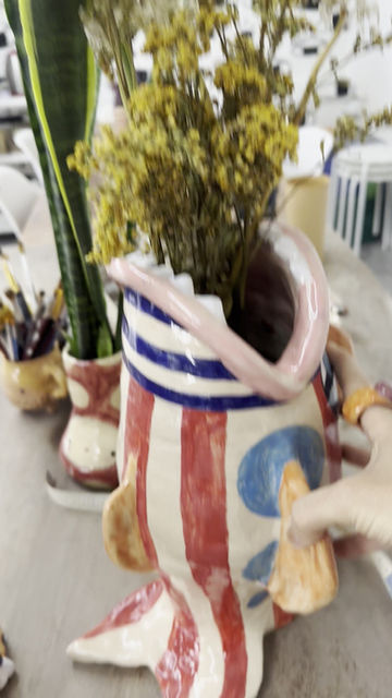 Miniatura: Jarrón PezFlorero
