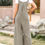Thumbnail:  Women's Casual Loose Sleeveless Pant With Pockets