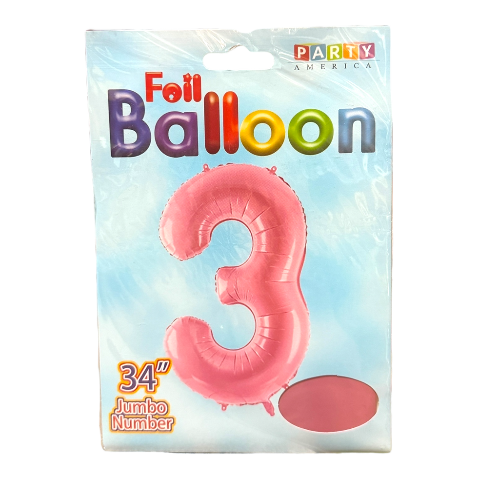Thumbnail: #3 Metallic Mylar Balloon