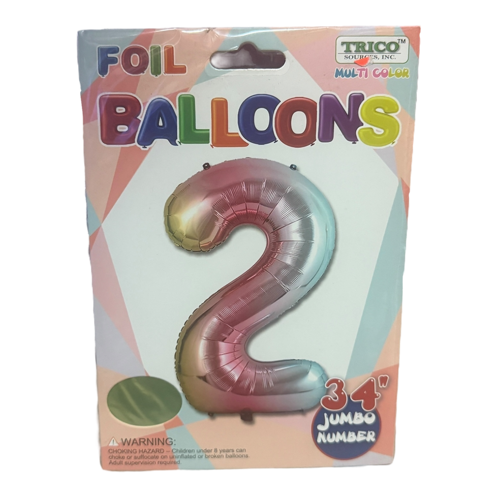 Thumbnail: #2 Metallic Mylar Balloon