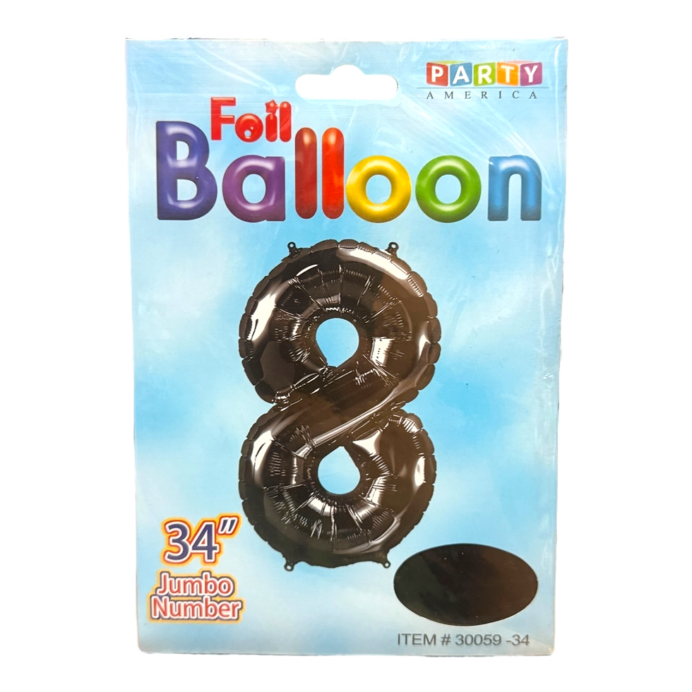Thumbnail: #8 Metallic Mylar Balloon