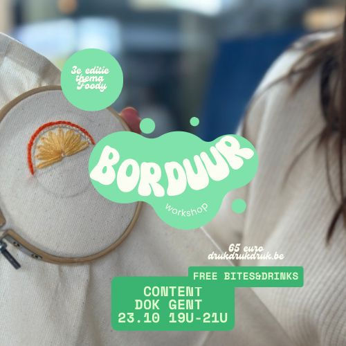 BORDUREN: Creëren & Connecteren - Foodie