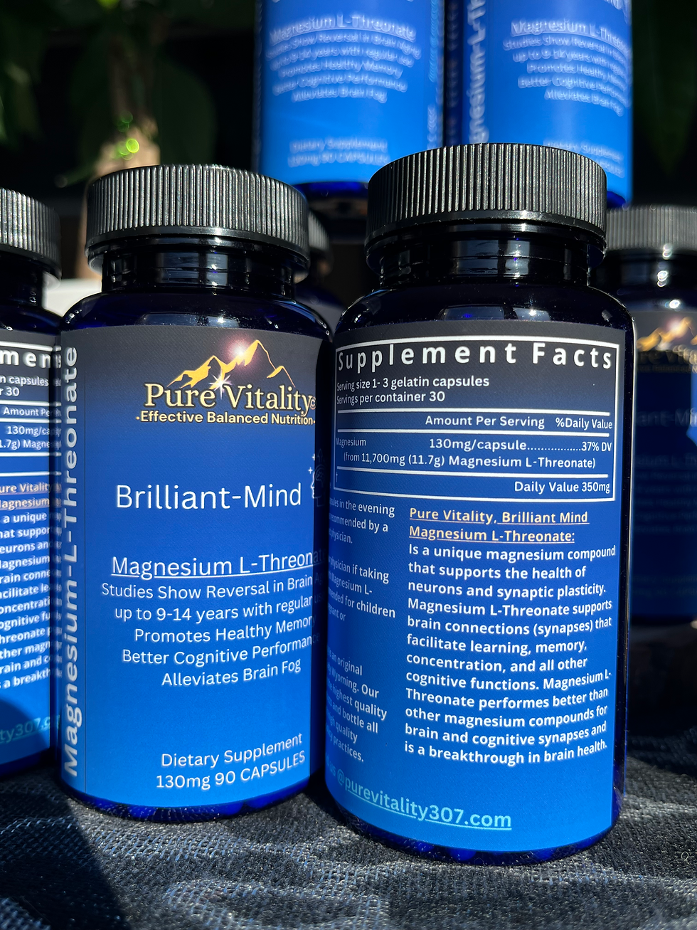 Brilliant Mind, Magnesium L-Threonate
