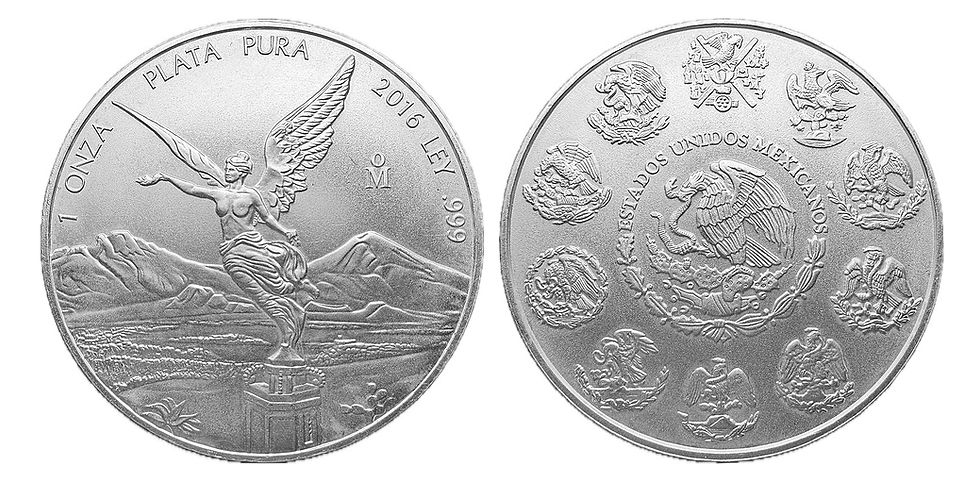 Estados Unidos Mexicanos. 1 Onza. 2016. Bullion.