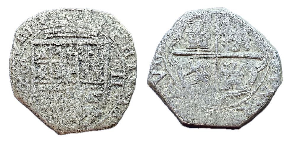 2 Reales. Sevilla. B. Omnivm. Felipe II.