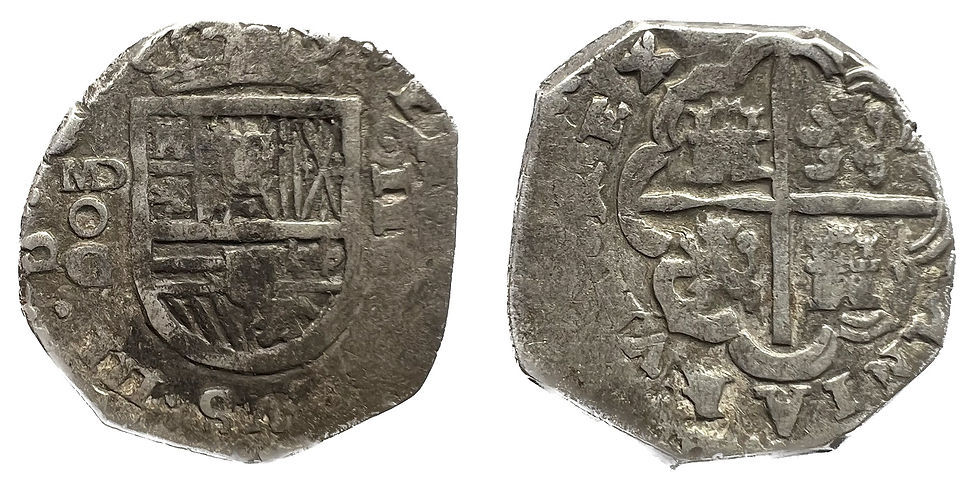 2 Reales. Madrid. oG. 1615/1620. Felipe III.