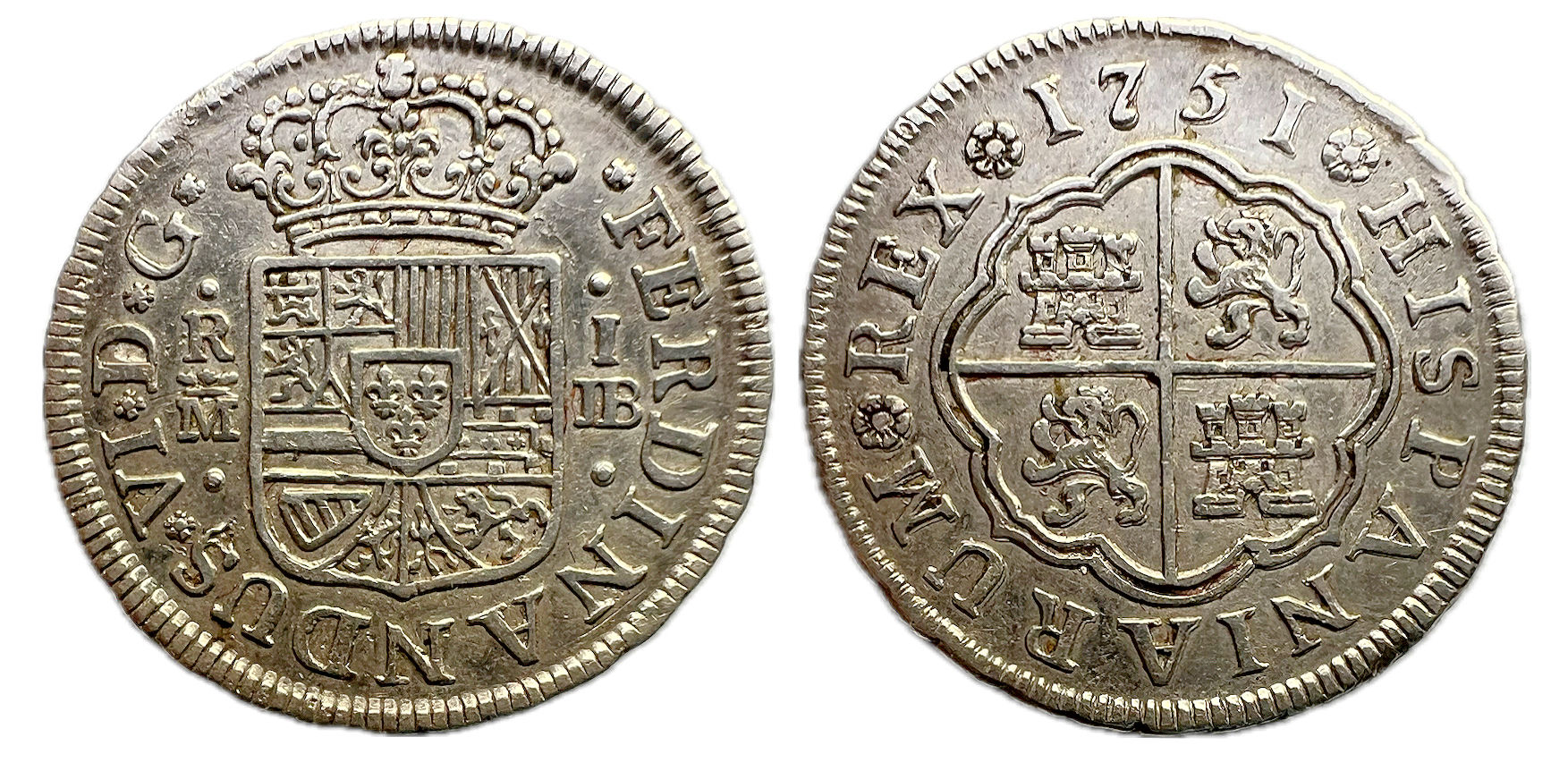 1 Real. Madrid. J.B. 1751. Fernando VI.