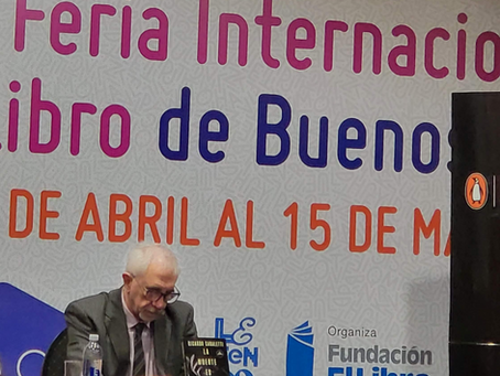 Ricardo Canaletti presentó su libro en la #FIL23
