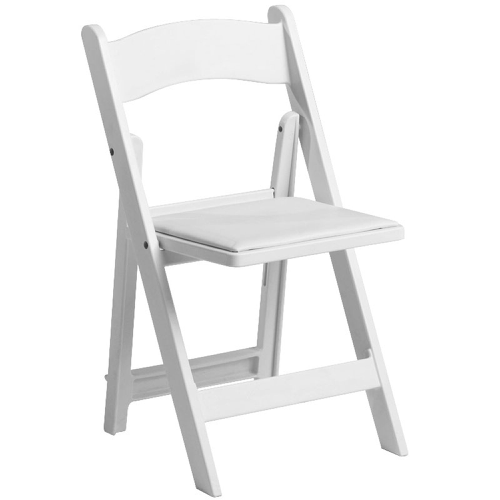 Seating - WHITE RESIN FOLDING CHAIR.tif