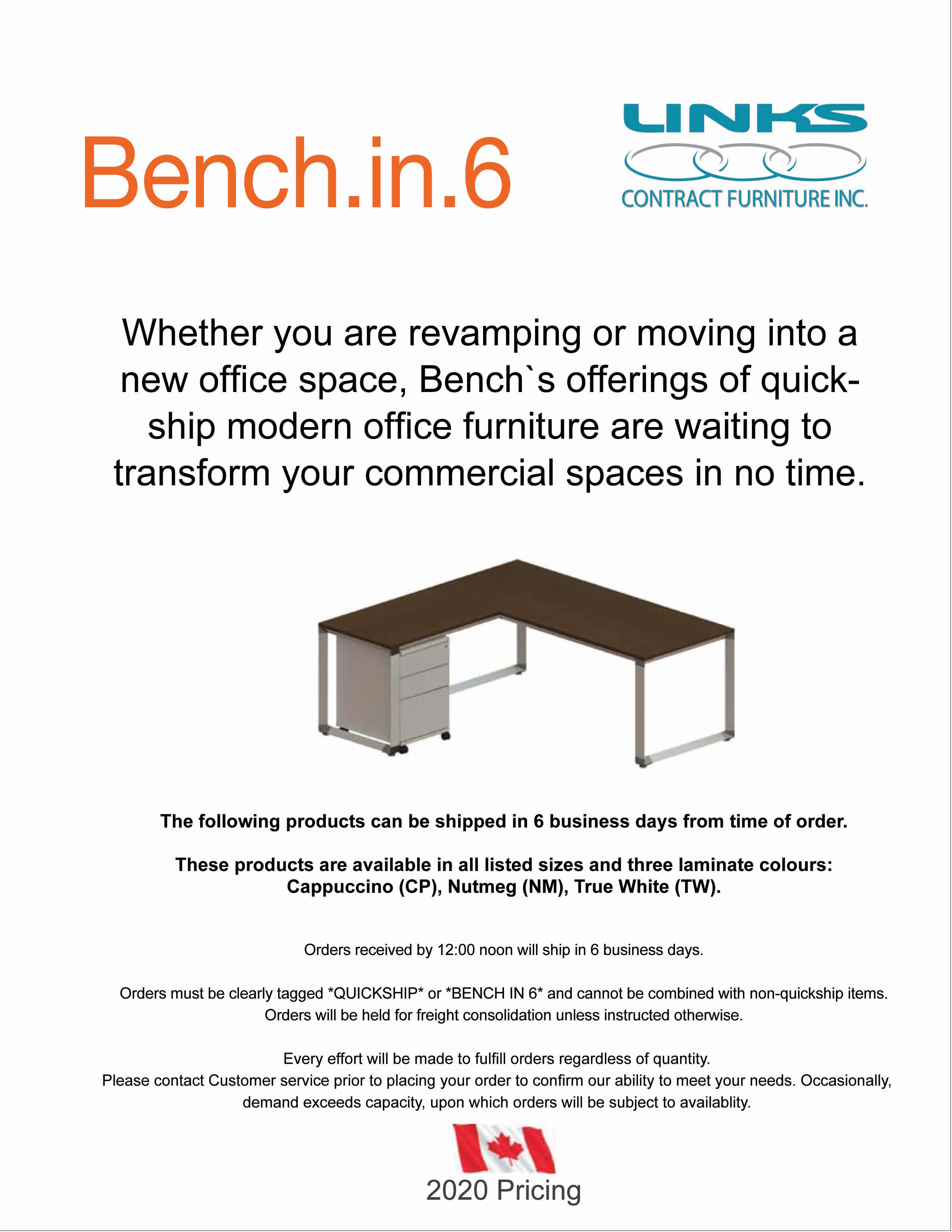 Bench In 6 - CAD