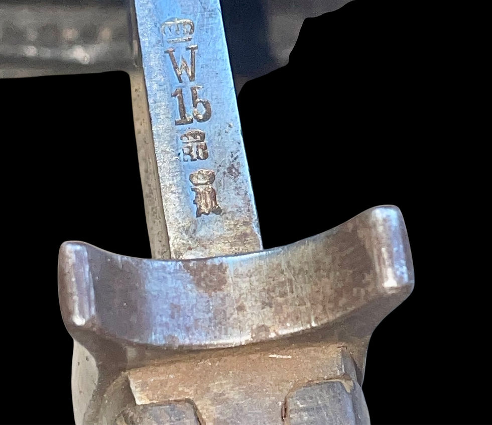 Thumbnail: WW1 German Sawback 98/05 Mauser bayonet 