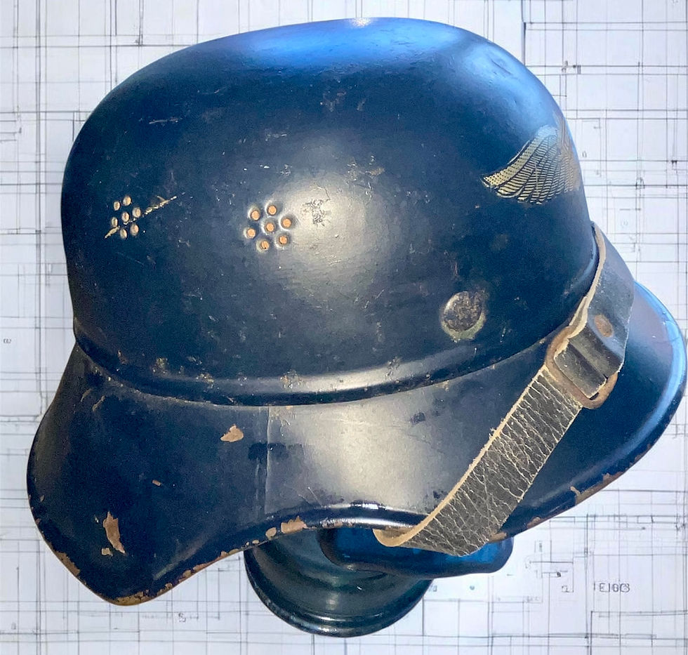 Thumbnail: WW2 German Luftschultz helmet 