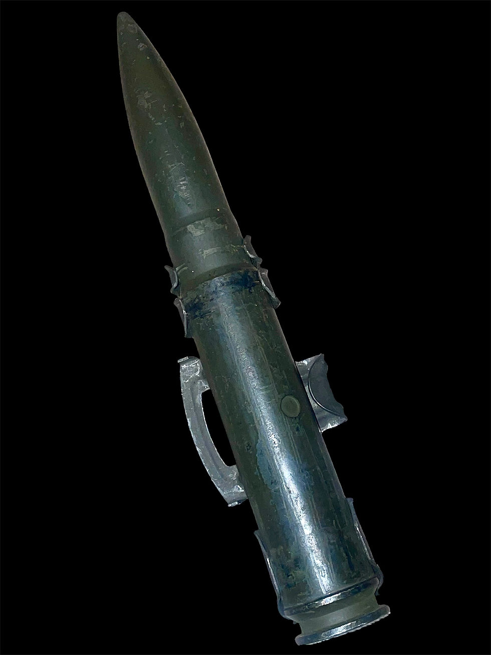 Thumbnail: 27mm cannon round for the Panama tornado (inert drill round)