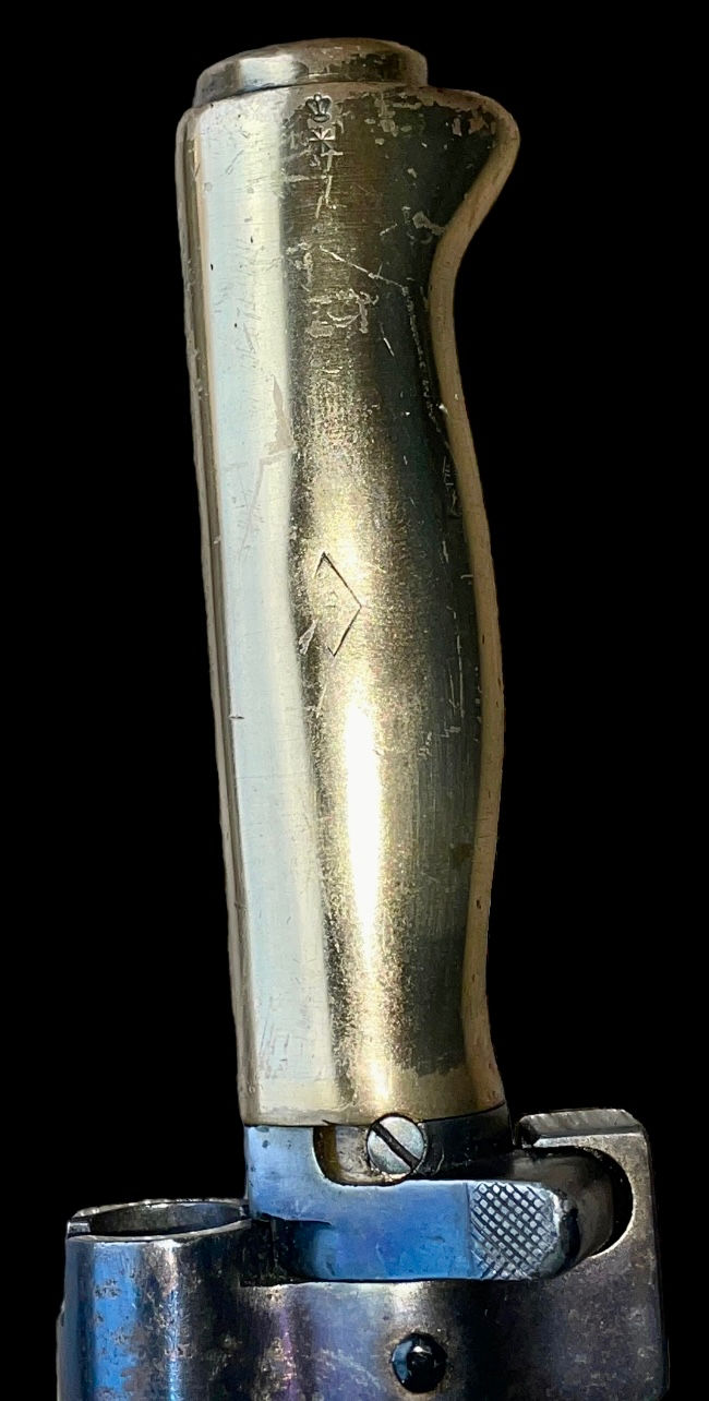 Thumbnail: Mystery French 1886/15 Lebel bayonet unusual as stamped with a crown 