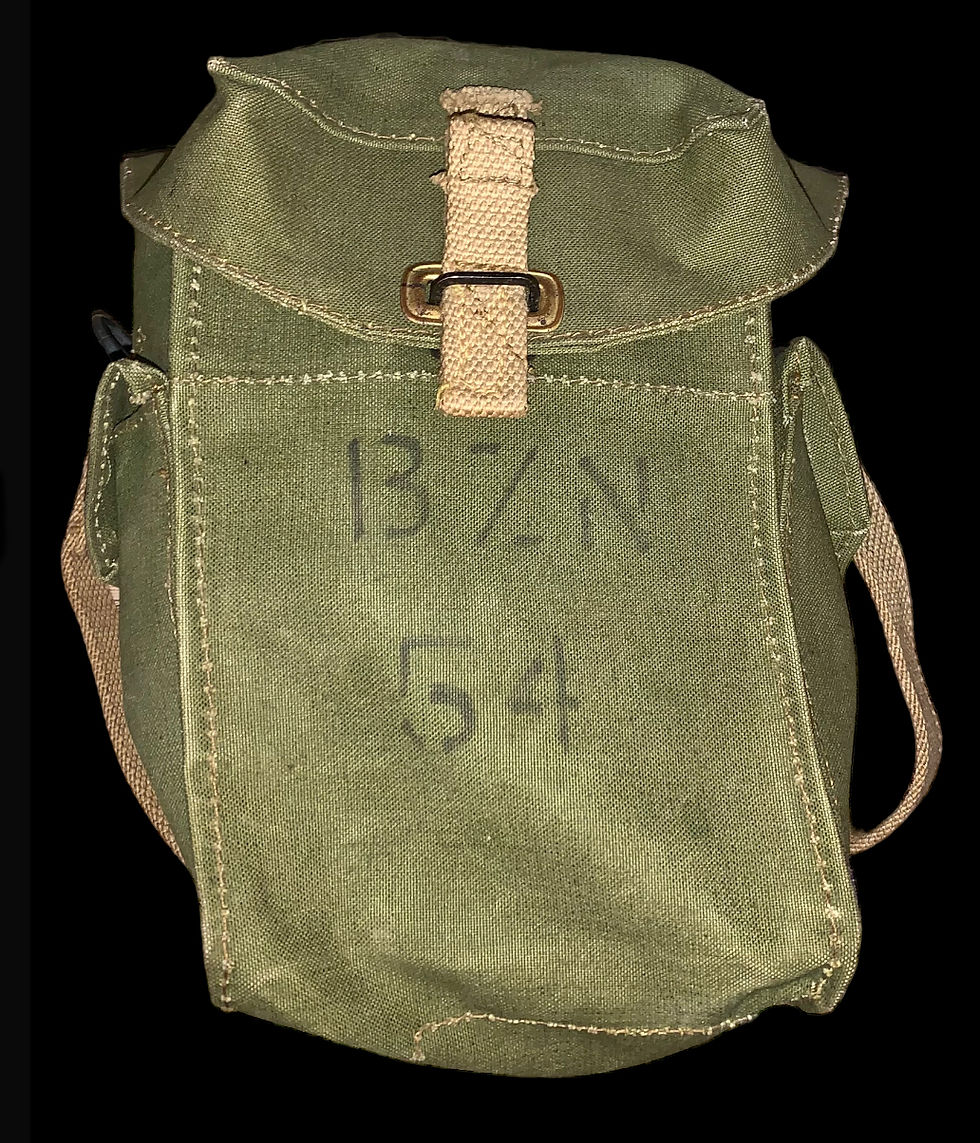 Thumbnail: WW2  British MK6 light weight gas mask RAF