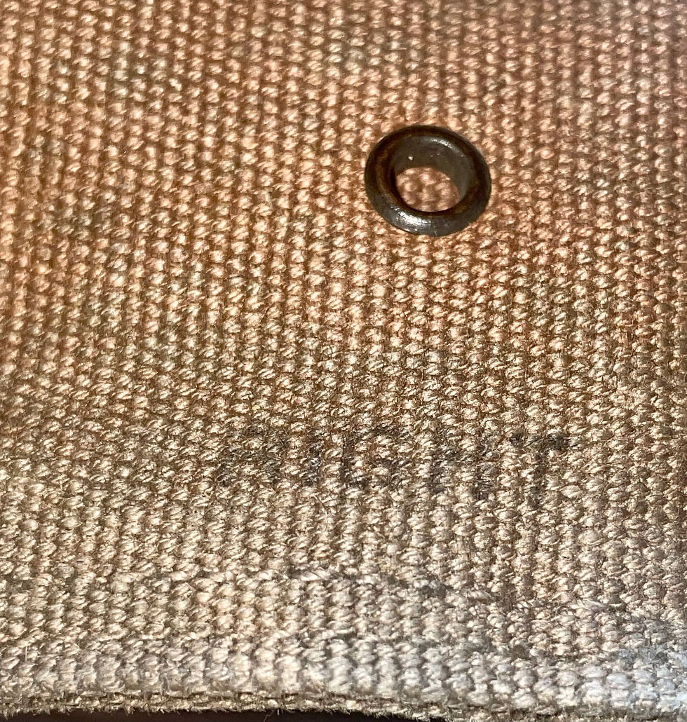 Thumbnail: WW1 US ammo belt dated April 1918.