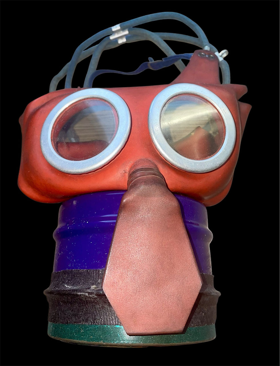 Thumbnail: WW2 child’s micky mouse gasmask 