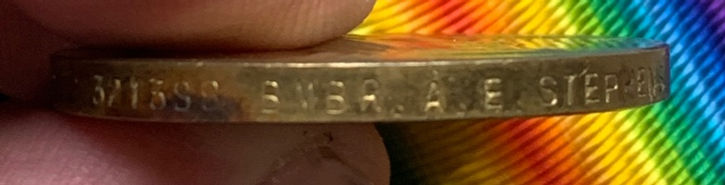 Thumbnail: WW1 British Victory Medal BMDR A E Stephens Duke of Cornwalls Artillery 