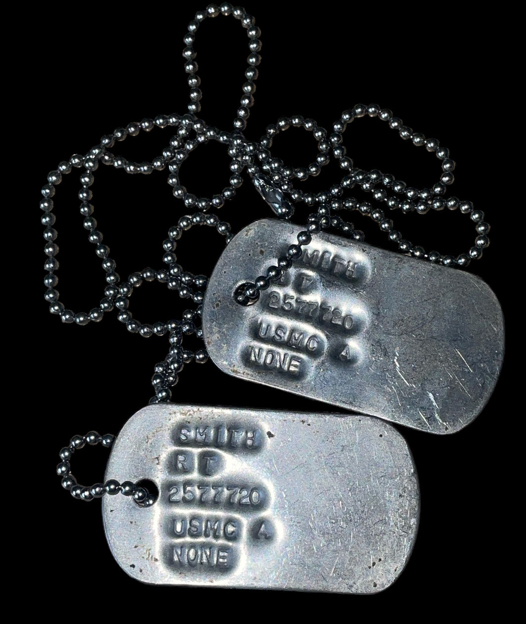 Vietnam era USMC dog tags